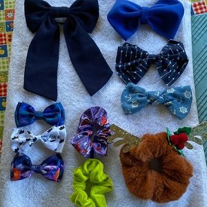 Hair bows and accessories, 10 for $15